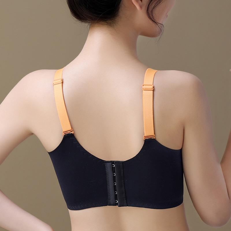 Теплое нижнее белье без стального кольца, бюстгальтер с боковым сбором, антипровисающий бюстгальтер с боковой грудью