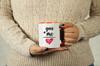 Inkdotpot 11 унций керамические кофейные кружки You Me Love кофейные кружки отлично подходят для жениха и невесты, подарка на помолвку, холостяка и девичника