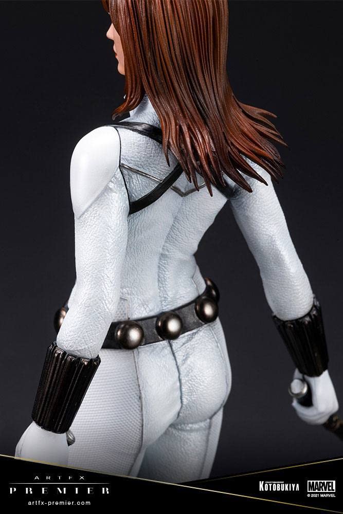 ARTFX PREMIER MARVEL UNIVERSE Black Widow White Costume Edition Scale PVC Painted Simple Assembly Figure MK366 1/10