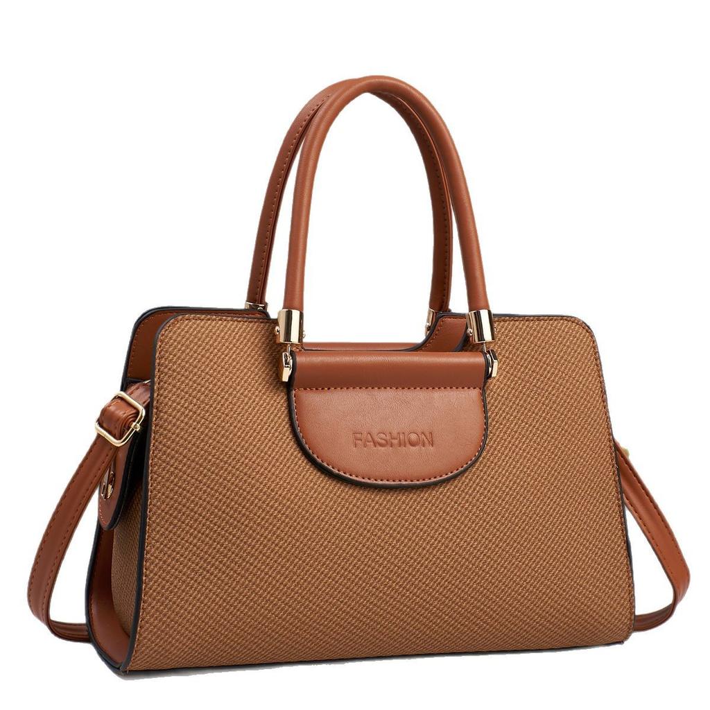 Новая модная холщовая текстура Макарон модная сумка Высокий уровень внешнего вида Простая сумка через плечо Универсальная женская сумка