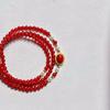 4Mm Autumn And Winter Natural Ice Transparent Chalcedony Design Sense Multi-Circle Bracelet Bracelet