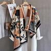 Women Winter Scarf Cashmere Pashmina Shawls and Wraps Bufandas Floral Print Warm Thick Scarves Blanket for Lady Newpe