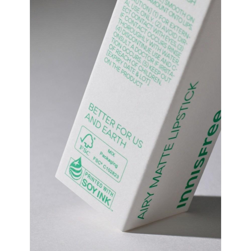 Innisfree Воздушная матовая помада 3,5 г, нет. 8 Янтарный кирпич, 1 штука