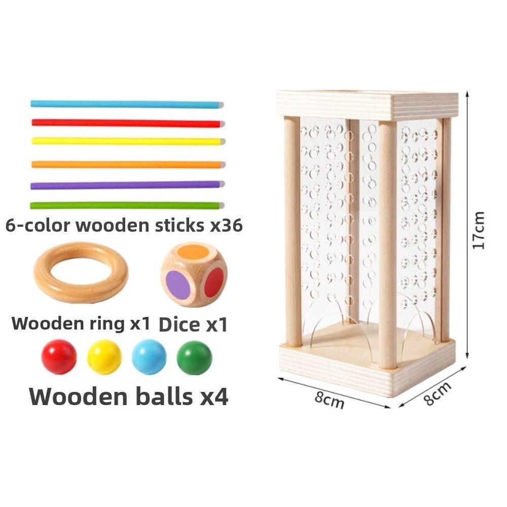 Montessori Wooden Board Games Cognitive Development Educational Toy  Boys and Girls