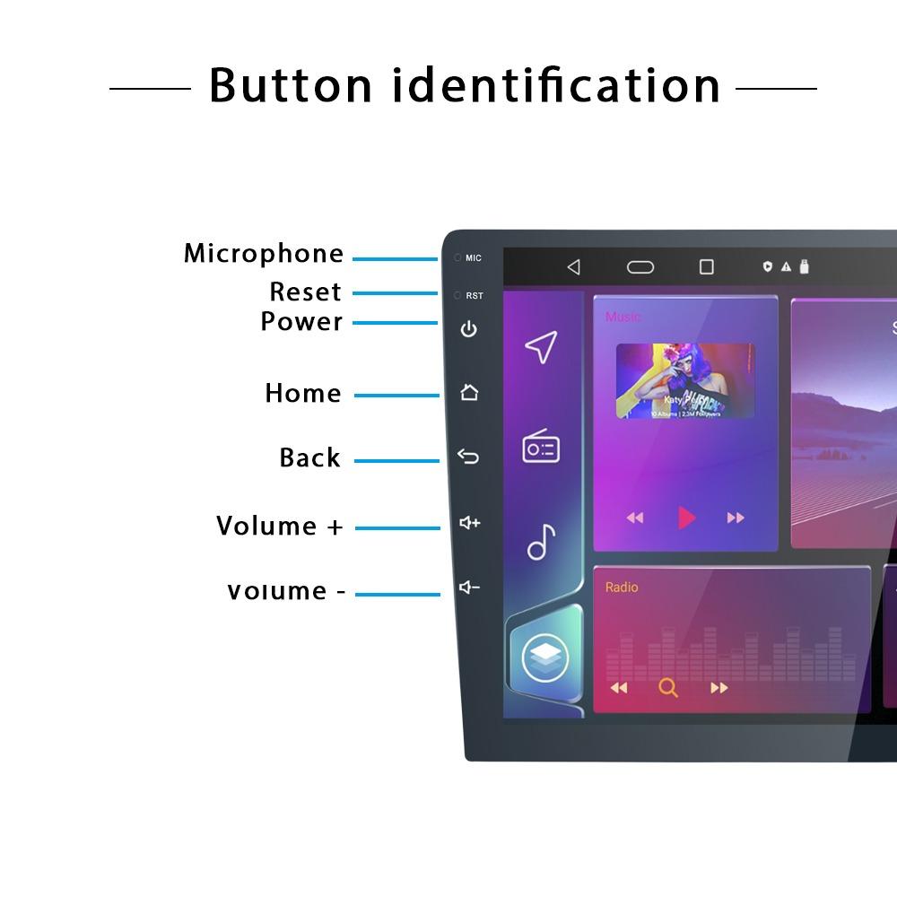 9" Android Car Radio for Toyota Corolla Verso 2004-2009 Multimedia Player 2Din Carplay Video Stereo Headunit Audio Wifi