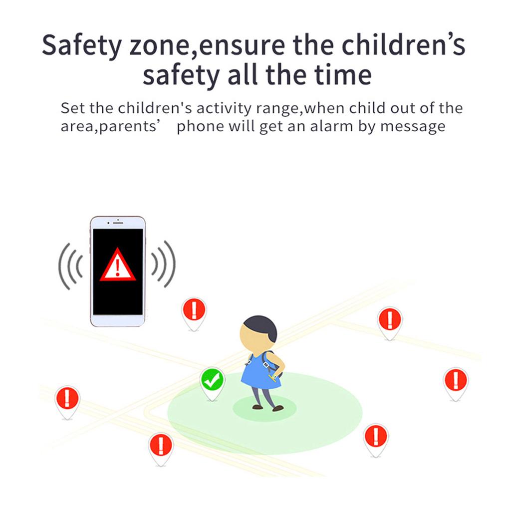 Q12 Детские интеллектуальные часы с функцией позиционирования, водонепроницаемые, 1,4-дюймовый цветной экран, умные часы(синий)