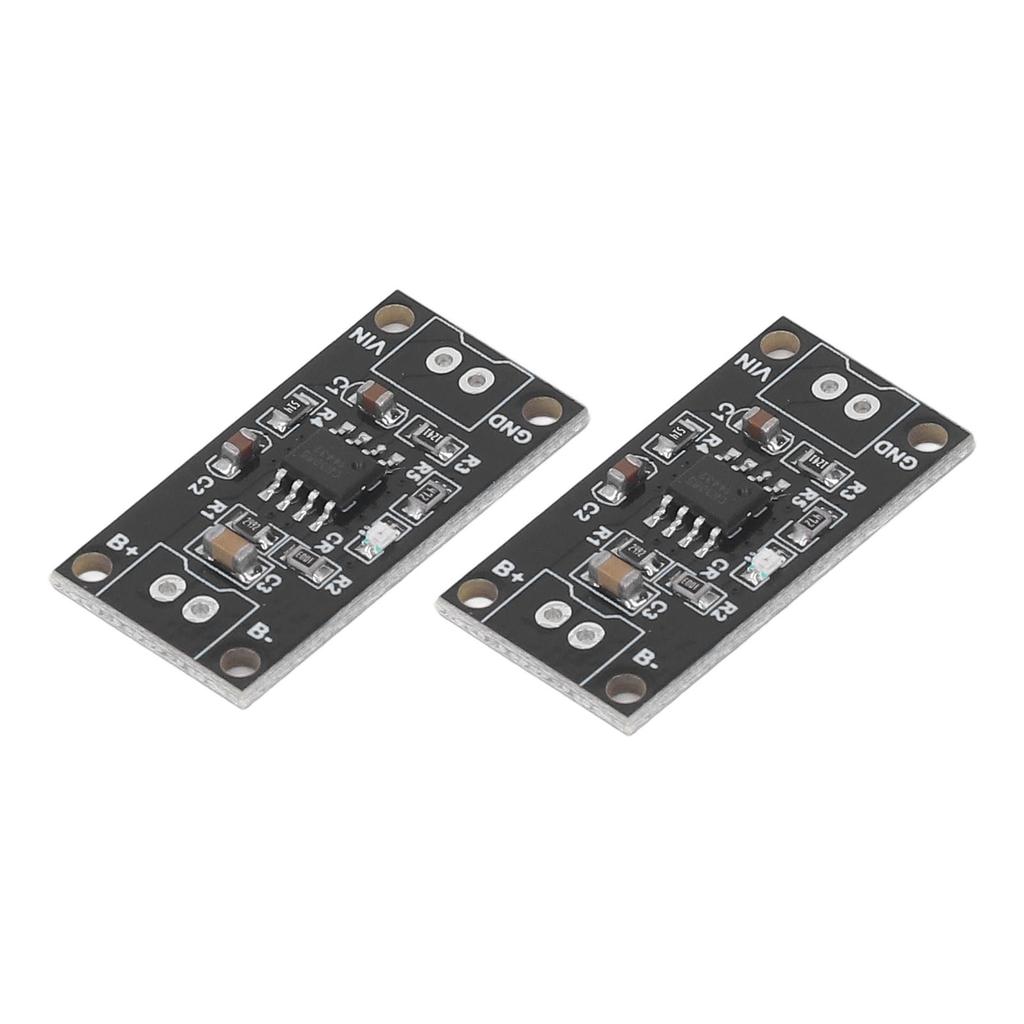 2Pcs NiMH Battery Charge Board 1S CC CV Short Circuit Protection NiMH Battery Charge Module 1.5V MRB048A