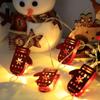 Elk Deer Christmas Light String Santa Claus Christmas Decor Lamp  Bar