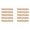 80 Pcs Mini Wooden Spoon, Mini Bath Salt Spoon, Wooden Candy Spoon, Washing Powder Spoon Spoon Set Baby Spoon