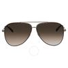 Salvatore Ferragamo Brown Pilot Unisex Sunglasses Sf131s 211 60