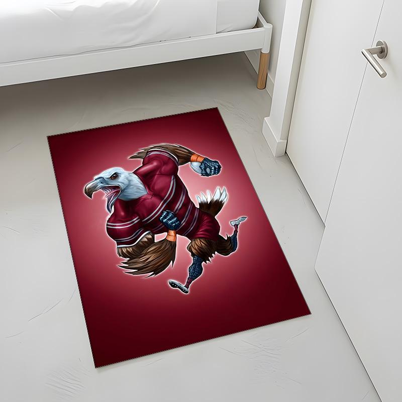 Manly Warringah Sea Eagles (5) Rug Suitable For Living Rooms Bedrooms Computer Rooms Dining Areas And Placement Under Tables And Chairs Also An Ideal
