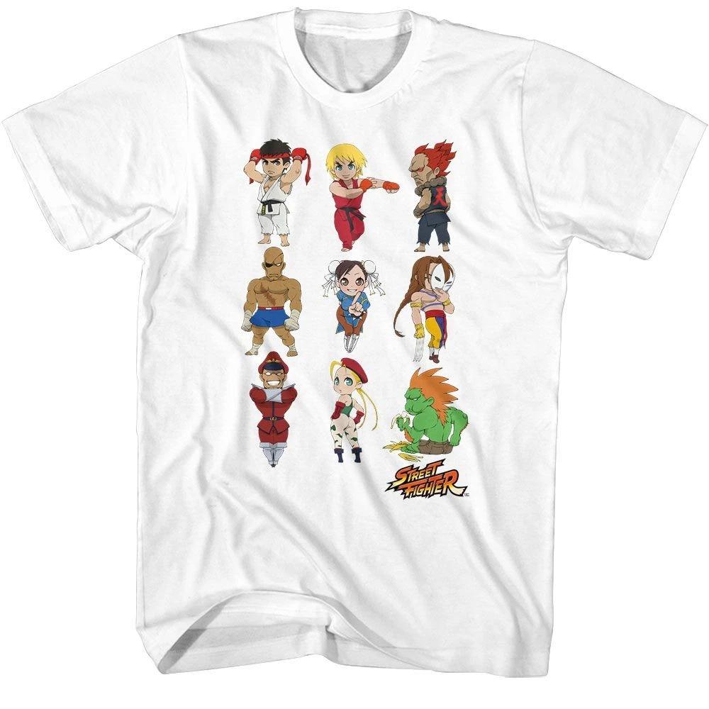 Street Fighter - Chibi Characters Stacked 2 - Short Sleeve -  - Children's T-shirt
