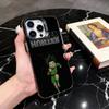 H-Hunter G-Gon F-Freecss H-Hunter-GF Phone Case For iPhone 17,16,15,14,13,12,11 Plus,Pro Max,Colored Silver Plated Inside Cover