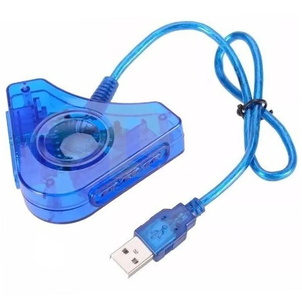 For PS2 To PC Conventer Plug and Play 1 PC Computer To 2 for PS2 Adapter Converter Cable for WIN98