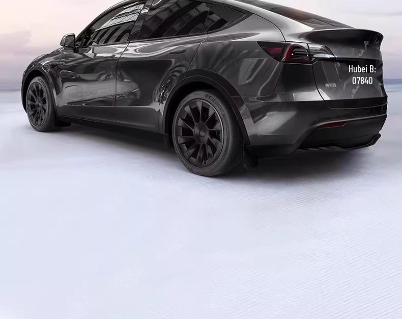 Защитное кольцо для 20-дюймового колпака колеса для Tesla Model Y: Защитная накладка на обод с полным покрытием, устойчивая к царапинам