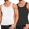 Men Slimming Body Shaper Tummy Control Posture Shirt Compression Tank Top Shapewear Base Layer Slim Muscle Vest