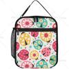Cute Ladybird Insulated Lunch Bag Cartoon Animal Large Lunch Box Container Reusable Leakproof Tote for Office Work Beach Travel