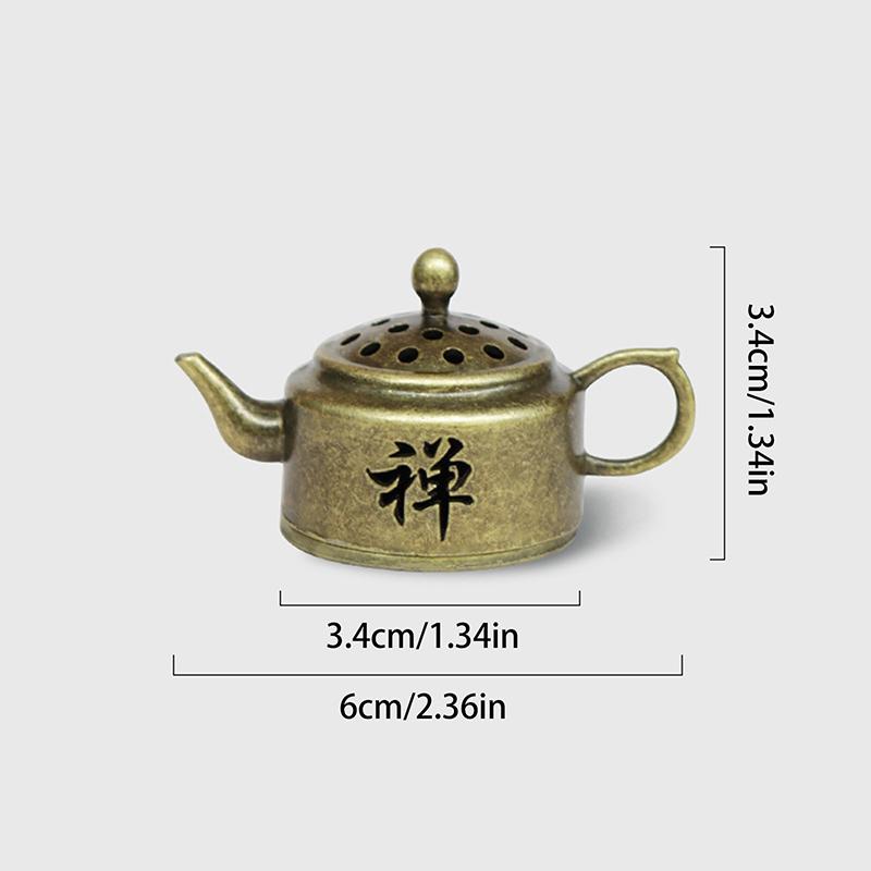 Мини-курильница в стиле дзен, сплав благовоний, мини-курильница Boshan, китайская старинная, для украшения дома, держатель для благовоний из сандалового дерева