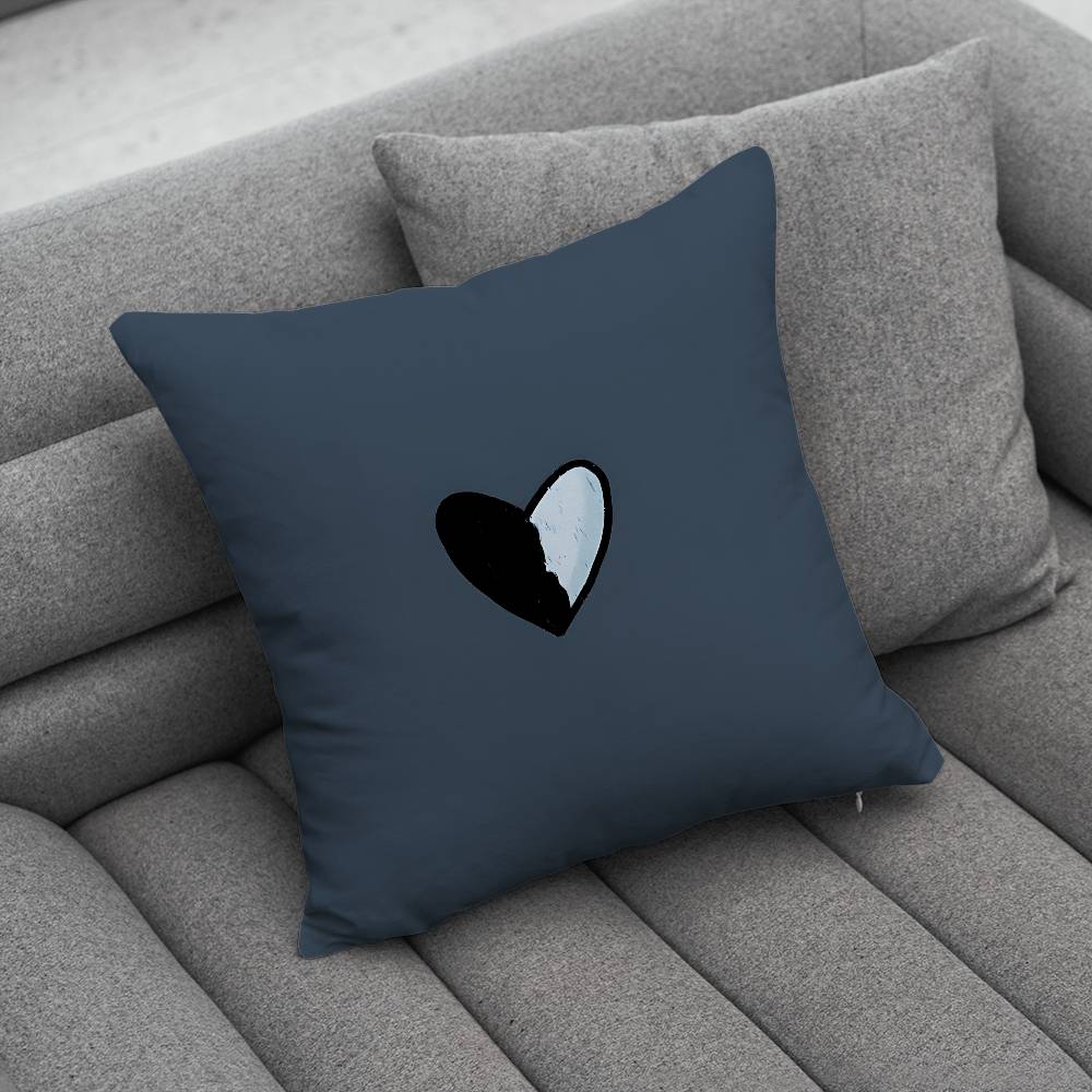 PPetersS Your Boyfriend Pillow Case Antidustmite Pillowcase Invisible zipper silky short plush Sofa cushion cover