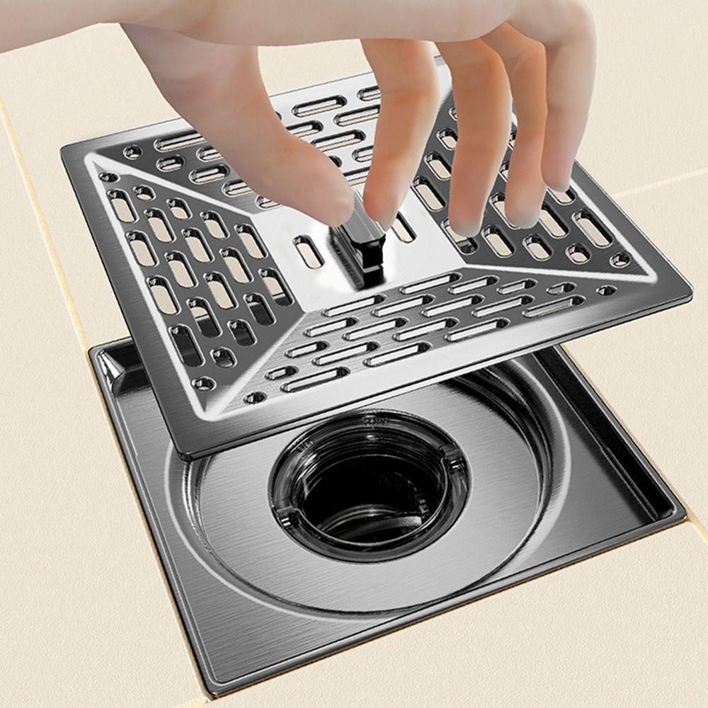 Нержавеющая сталь Душевая кабина Пол Сливной фильтр Предотвращение обратного потока Аксессуары для ванной комнаты