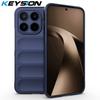 KEYSION Прочный противоударный матовый чехол для телефона Xiaomi 17T Pro 5G Противоскользящая мягкая силиконовая задняя крышка для телефона Xiaomi 17T 5G
