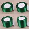 Dark Green 25 Yards Silk Satin Ribbon Wedding Party Decoration Gift Wrapping Christmas  Year Apparel