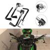 CNC Motorbike Handgrip Guard Brake Levers   Guard Motorcycle  or Handlebar(Silver)