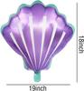 Воздушные шары Морские ракушки Разноцветные фольгированные шары Майлар Морские ракушки для детского праздника, дня рождения, украшения для вечеринки в океанской тематике