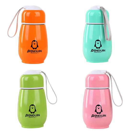 300 мл Вакуумная кружка Пищевой класс Хороший эффект термоизоляции Нержавеющая сталь Бутылка для воды Пингвин для дома