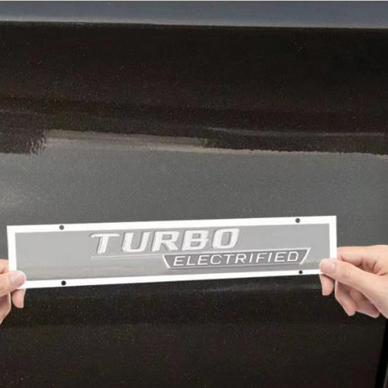 Эмблема Mercedes C-Class AMG Turbo Electrified - Новая боковая и задняя модификация