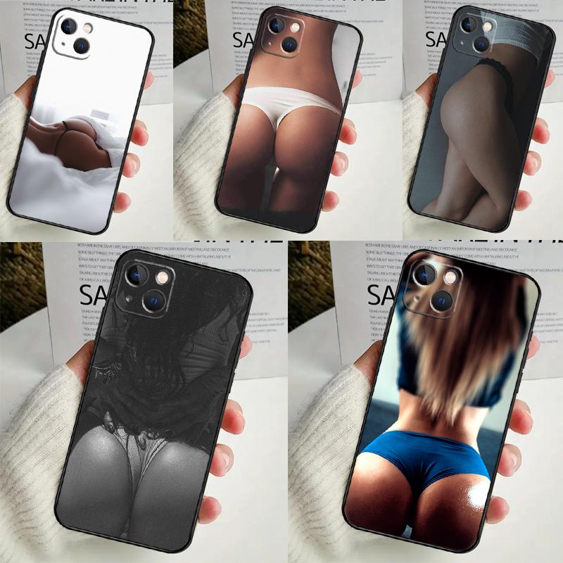 Sexy Girl Ass Bum Phone Case For iPhone 16 15 14 13 12 11 Pro Max Mini X XR XS Max 7 8 Plus Back Cover