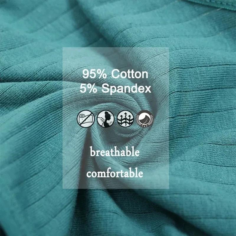 Хлопковые трусики в рубчик, женские трусы, простые однотонные трусики-бикини с низкой талией, спортивное нижнее белье для девочек, большие размеры M-XL