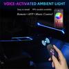 2Pcs Car Interior Lights Decorative Ambient Lamp Neon Atmosphere Light Strip