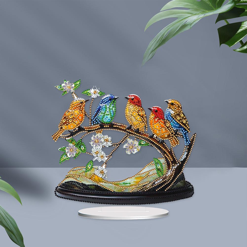 Animal Special Shape Diamond Painting Tabletop Ornaments Kit Table Top Diamond Painting Ornament Kits Bedroom Table Decoration