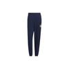 Originals Logo Print Elastic Waist Cuffed Knit Joggers Men Bottoms Blue JE3468