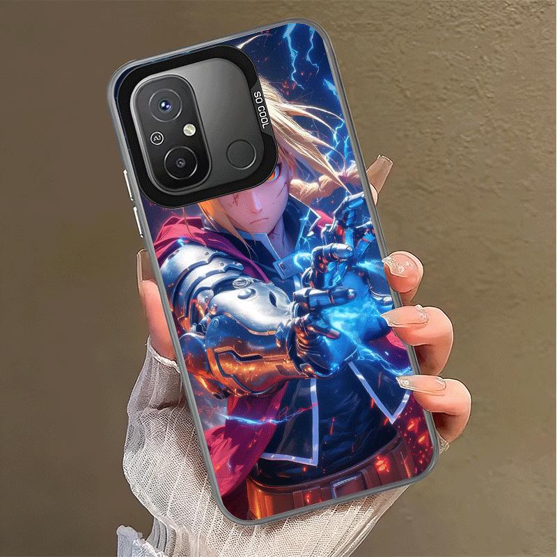F-ullmetal A-Alchemist Аниме Ударопрочный Чехол для Телефона для Xiaomi Poco X7 X6 X5 X3 Pro F7 Ultra M8 Redmi 15C 15 14C 13C 12C 10C 13 1