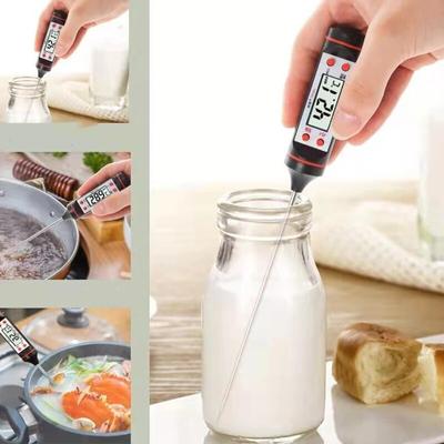 Кухонный цифровой термометр для выпечки, изготовления свечей, электронный зонд, цифровой дисплей, жидкий гриль, термометр для горения воска