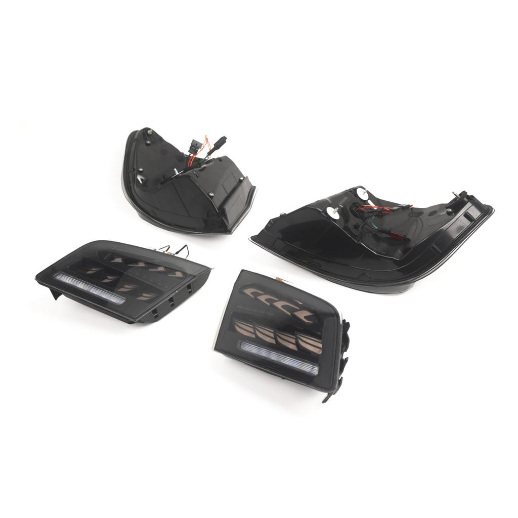 L&R Smoked LED Tail Lights Rear Lamp Assembly For BMW 5F10 F18 M5 2010-2016