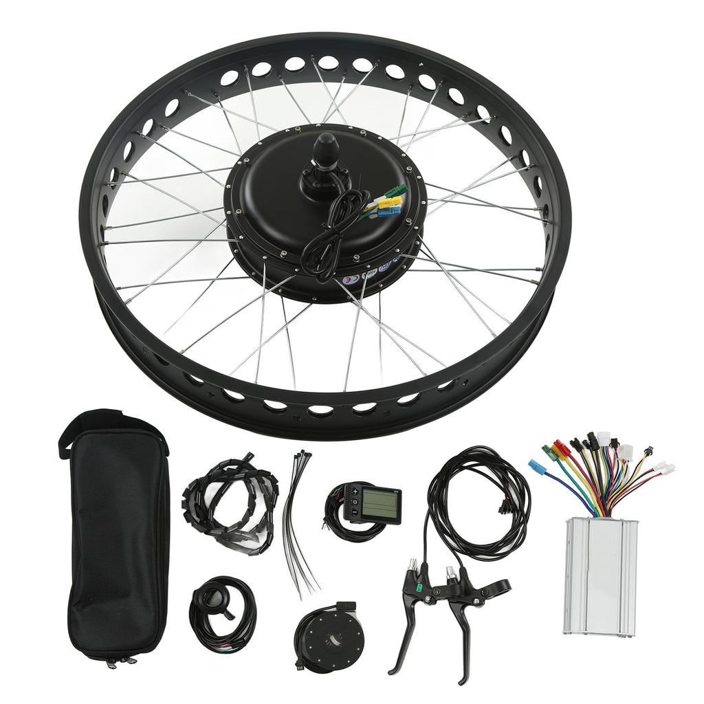 Комплект для переоборудования электрического велосипеда 48 В 1000 Вт, 26-дюймовая задняя кассета, контроллер мотора, панель S866, большой палец