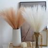 10 шт. искусственная пышная трава помпасные ветки поддельные пушистые стебли растения ваза наполнитель для дома бохо декор цветочная композиция