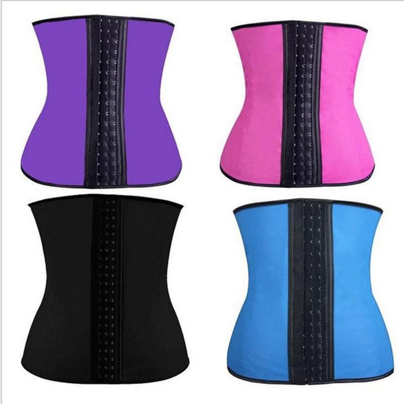 Women Waist Training Bustiers Trimmer Slimmer Steel Bone Waist Cincher Corset Modeling Strap Body Shaper Underbust Shapewear