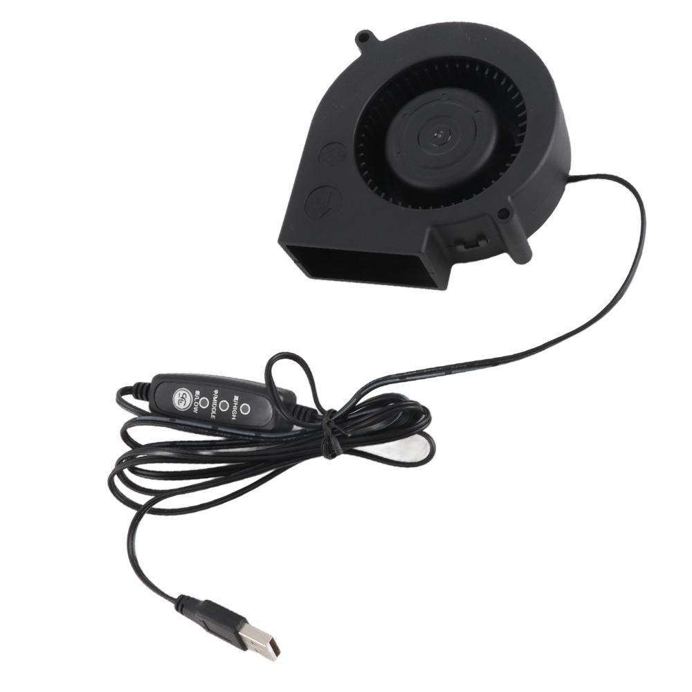 DC5V Computer Cooling Fan 3 Speed Brushless Cooling Fan Turbo Cooling Fan Server Cooling