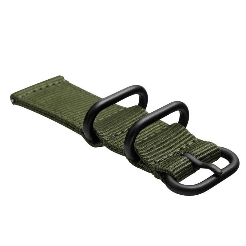 Тканый нейлоновый универсальный браслет для часов Srtap Writst ремешок для часов водонепроницаемый прочный спортивный 18/20/22/24 мм