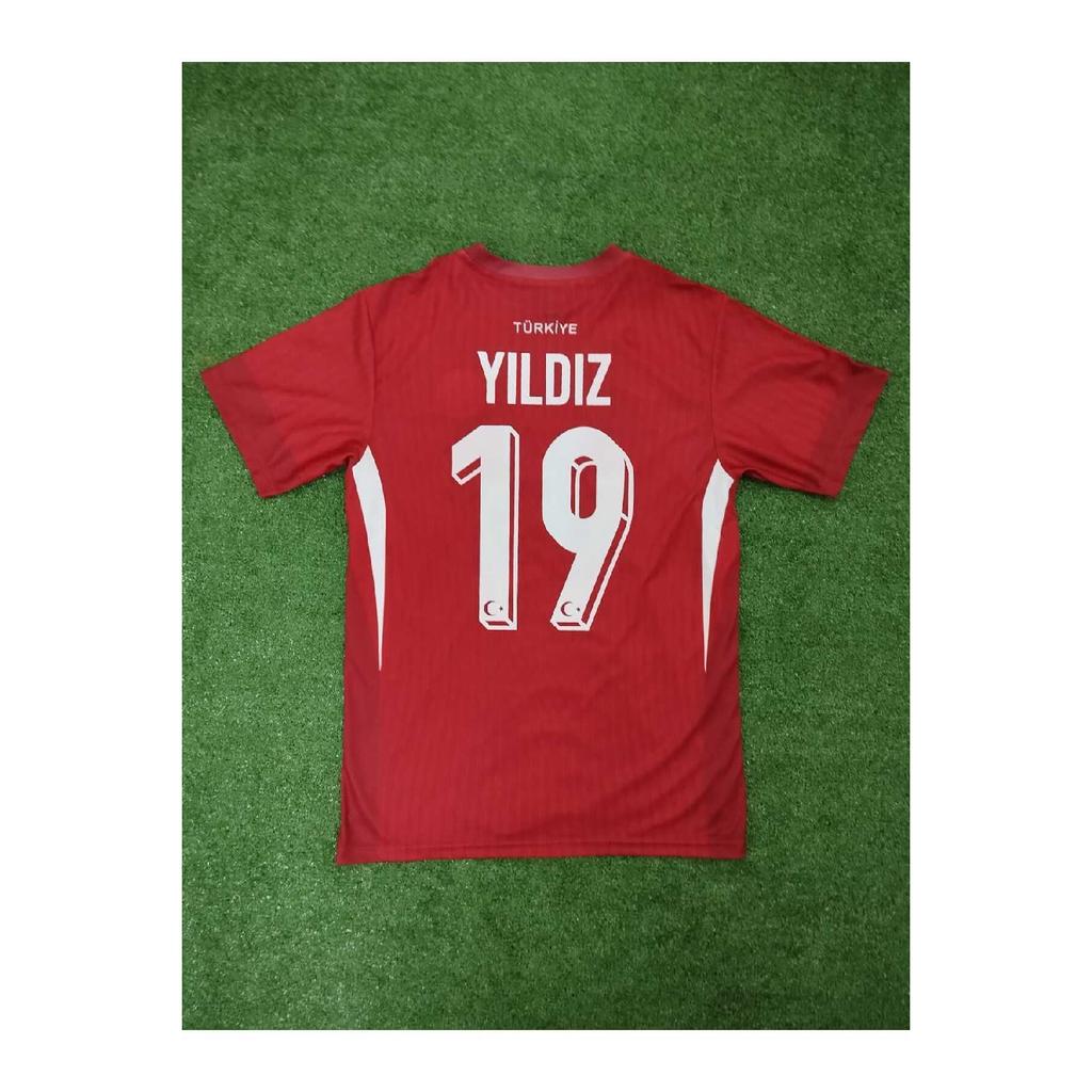 Сборная Турции Кенан Йылдыз 2024/25 взрослая красная майка 44
