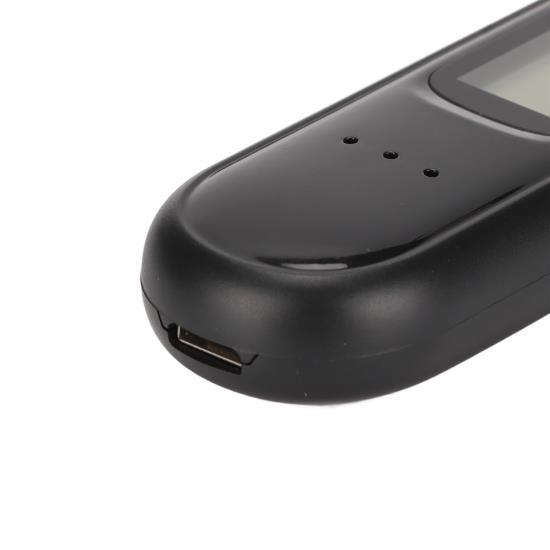 Бесконтактный тестер алкоголя Портативный алкотестер USB перезаряжаемый высокоточный датчик для личного профессионального использования