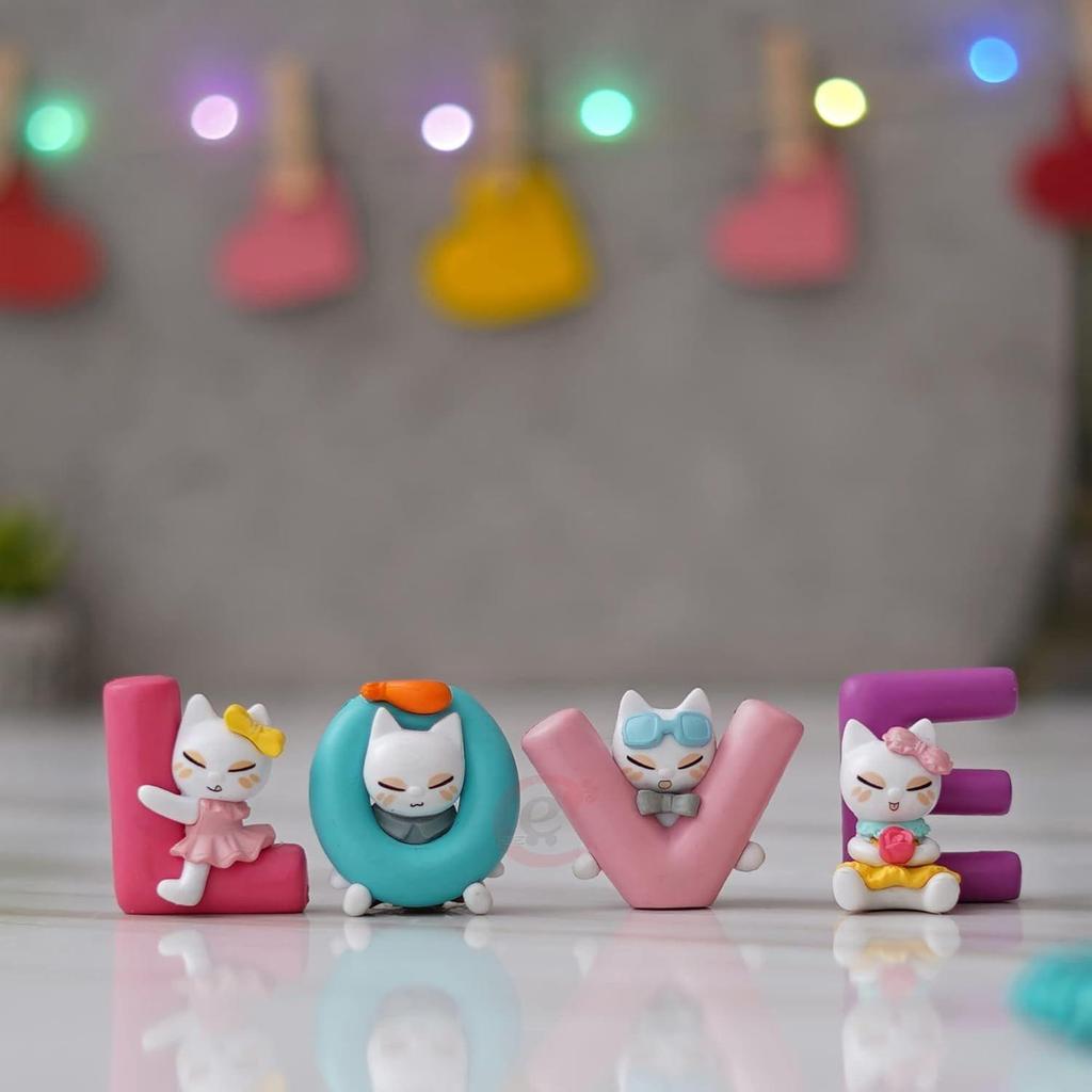 Смоляные анимированные персонажи Love Декоративный экспонат ко Дню Святого Валентина Годовщина Последние