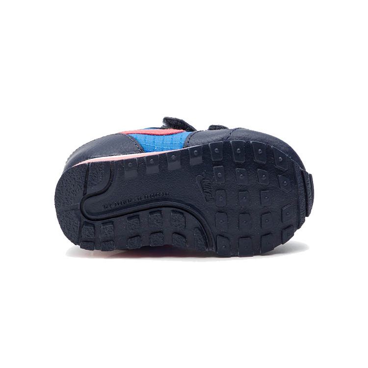 Nike Кеды MD Runner 2 с высоким верхом Детская обувь Черный Синий Красный 806255-412