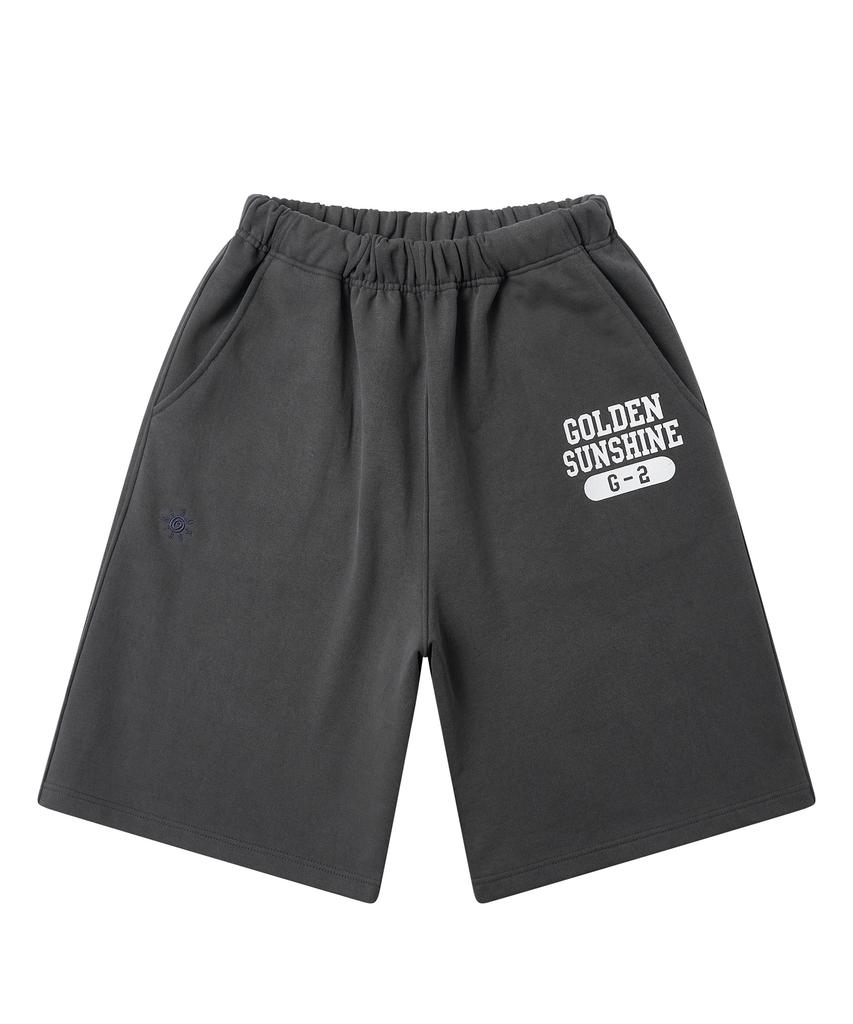 GOLDEN SUNSHINE G-2 Bermuda Sweat Shorts_Darkgray