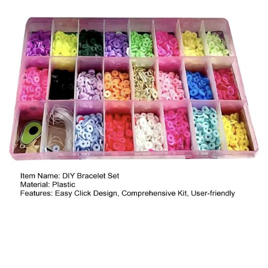 Набор для изготовления браслетов Yousheng Quick-Click DIY Набор для браслетов с бусинами Легкий дизайн с защелкой Инструмент для плетения браслетов дружбы Набор для изготовления украшений для детского творчества