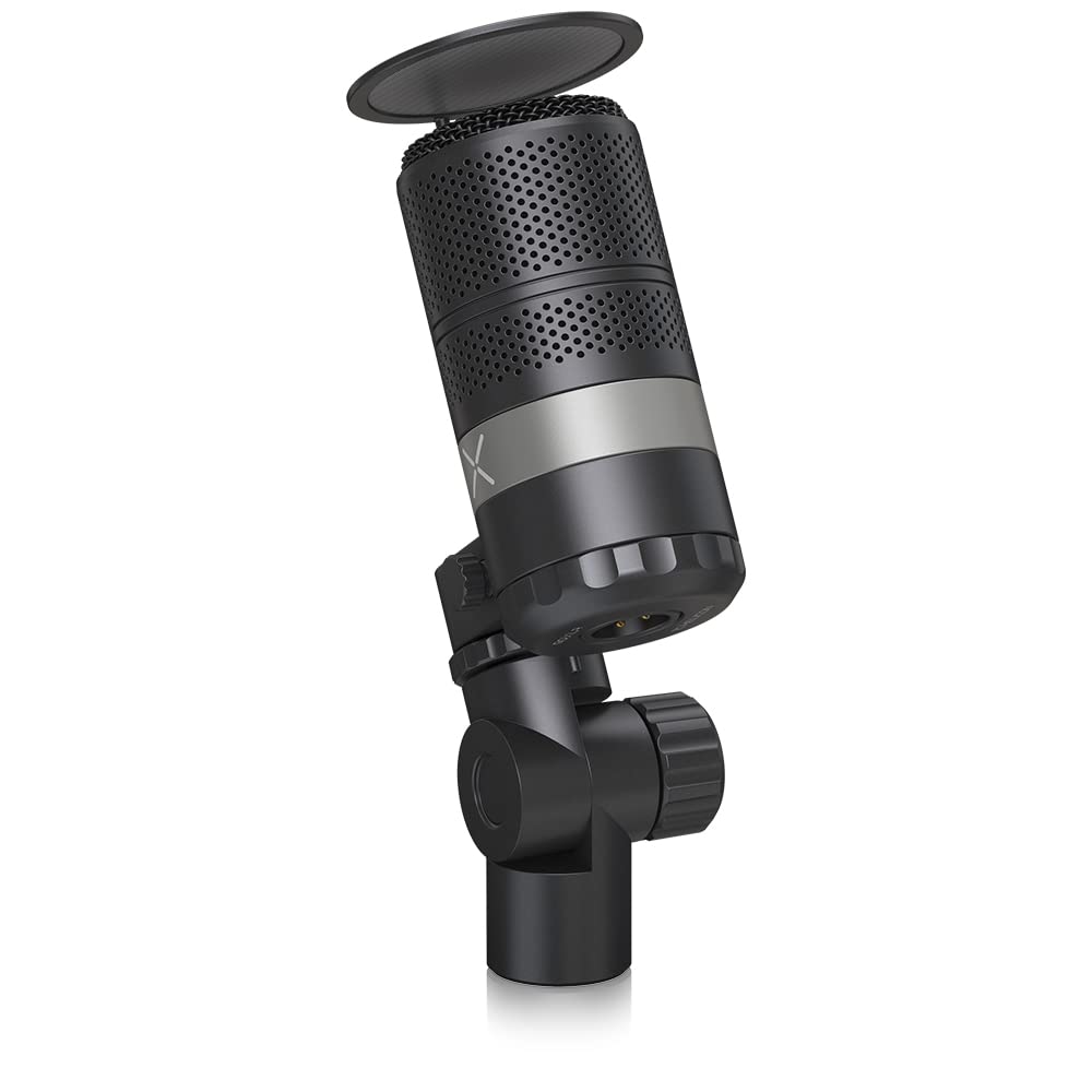 TC Helicon Dynamic Microphone Supercardioid Characteristic Dual Joint that Can be Adjusted to Various Angles Pop Filter Comes with 9 Replaceable Color